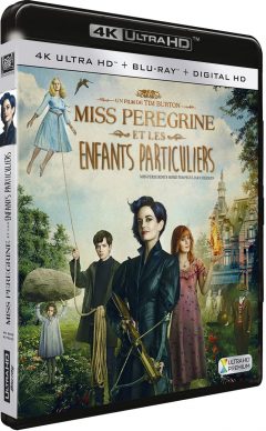 Miss Peregrine et les enfants particuliers (2016) de Tim Burton – Packshot Blu-ray 4K Ultra HD