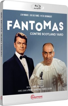 Fantomas contre Scotland Yard (1966) de André Hunebelle - Packshot Blu-ray Gaumont Découverte
