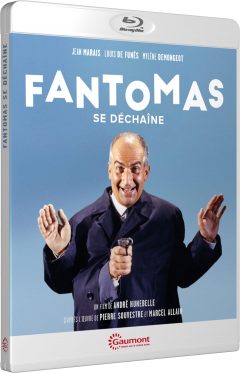 Fantomas se déchaîne (1965) de André Hunebelle - Packshot Blu-ray Gaumont Découverte