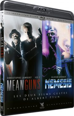 Mean Guns (1997) & Nemesis (1992) de Albert Pyun - Packshot Blu-ray