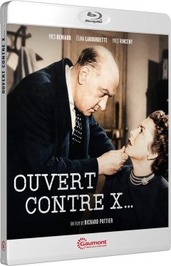 Ouvert contre X... (1952) de Richard Pottier - Packshot Blu-ray Gaumont Découverte
