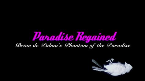 Phantom of the Paradise - Capture bonus Blu-ray