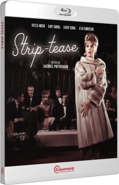Strip-tease (1963) de Jacques Poitrenaud - Packshot Blu-ray Gaumont Découverte