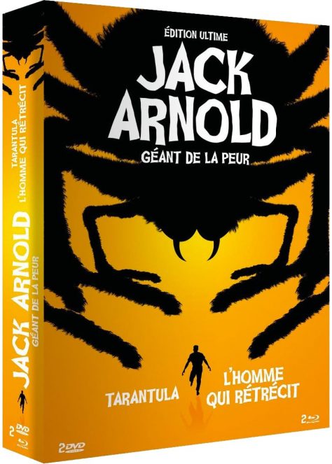 Tarantula (1955) & L’Homme qui rétrécit (1957) de Jack Arnold - Packshot Blu-ray