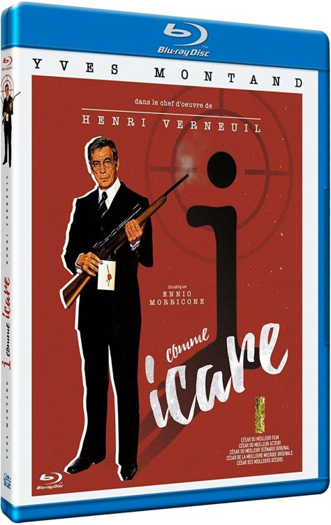 I... comme Icare (1979) de Henri Verneuil - Packshot Blu-ray