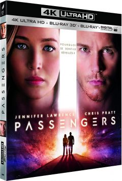 Passengers (2016) de Morten Tyldum - Packshot Blu-ray 4K Ultra HD