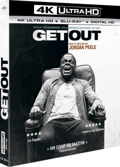 Get Out (2017) de Jordan Peele - Packshot Blu-ray 4K Ultra HD
