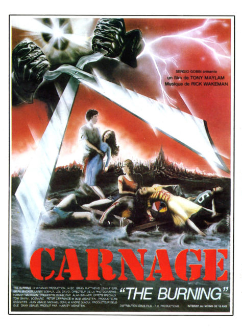 Carnage (1981) - Affiche d'origine française