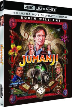 Jumanji (1985) de Joe Johnston - Packshot Blu-ray 4K Ultra HD