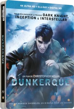 Dunkerque (2017) de Christopher Nolan - Packshot Blu-ray 4K Ultra HD