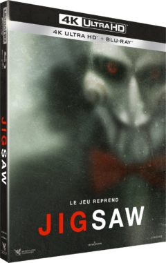 Jigsaw (2017) de Michael Spierig & Peter Spierig – Packshot Blu-ray 4K Ultra HD