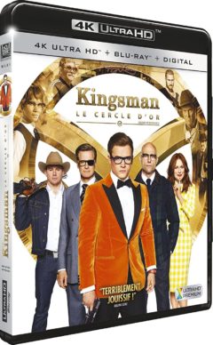 Kingsman 2 : Le Cercle d'Or (2017) de Matthew Vaughn - Packshot Blu-ray