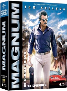 Magnum – Saison 1 (1980) de Glen A. Larson et Donald P. Bellisario - Packshot Blu-ray (Elephant Films)