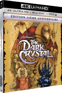 Dark Crystal (1982) de Jim Henson et Frank Oz – Packshot Blu-ray 4K Ultra HD