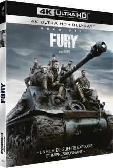 Fury (2004) de David Ayer - Packshot Blu-ray 4K Ultra HD