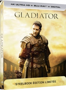 Gladiator (2000) de Ridley Scott - Packshot Blu-ray 4K Ultra HD
