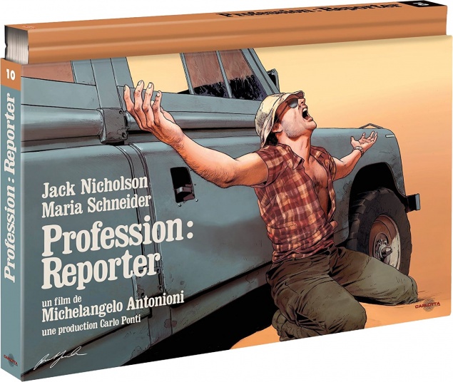 Profession : Reporter (1975) de Michelangelo Antonioni - Packshot Blu-ray