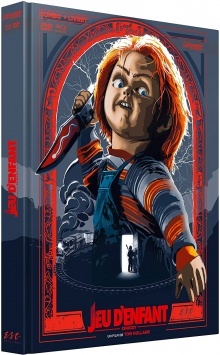 Chucky - Jeu d’enfant (1988) de Tom Holland - Édition Collector Blu-ray + DVD + Livret - Packshot Blu-ray
