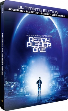 Ready Player One (2018) de Steven Spielberg – Packshot Blu-ray 4K Ultra HD