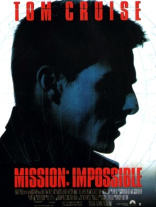 Mission : Impossible (1996) de Brian De Palma - Affiche
