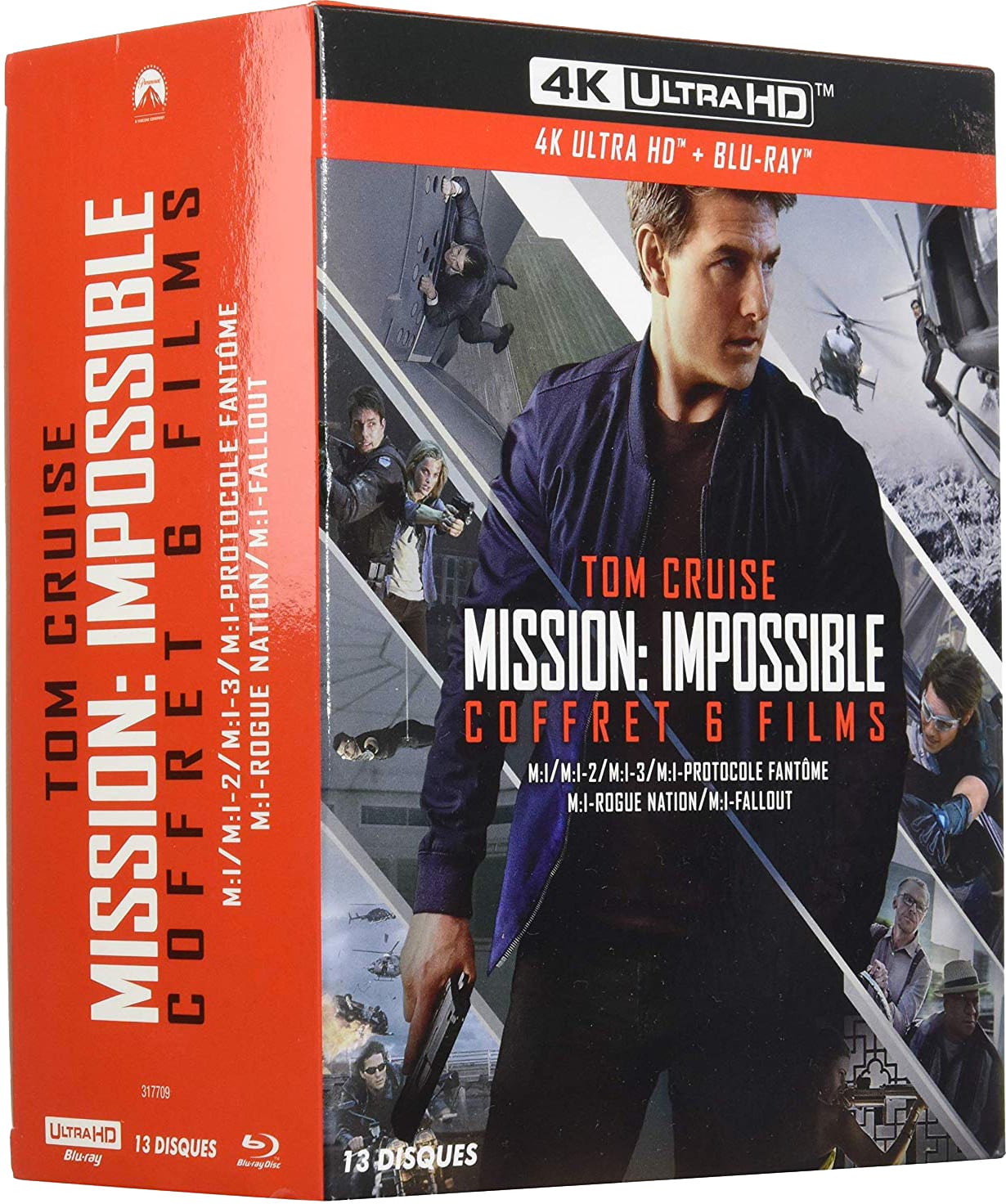 Intégrale série mission impossible Blu-ray DVD version restaurée