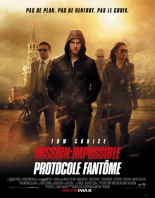 Mission : Impossible - Protocole fantôme (2011) de Brad Bird - Affiche
