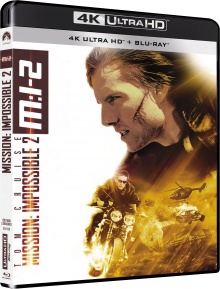 M-I:2 Mission : Impossible 2 (2000) de John Woo – Packshot Blu-ray 4K Ultra HD