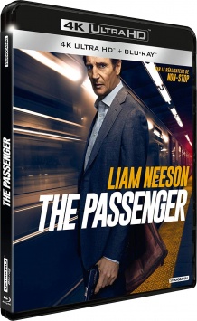 The Passenger (2018) de Jaume Collet-Serra – Packshot Blu-ray 4K Ultra HD