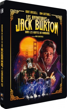 Les Aventures de Jack Burton dans les griffes du Mandarin (1986) de John Carpenter - Packshot Blu-ray