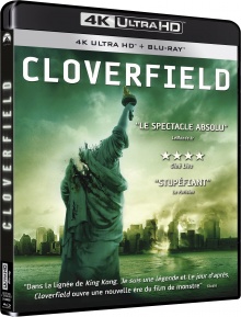 Cloverfield (2008) de Matt Reeves - Packshot Blu-ray 4K Ultra HD