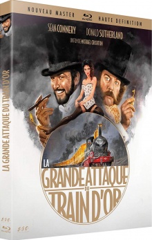 La Grande attaque du train d’or (1978) de Michael Crichton - Packshot Blu-ray