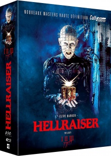 Hellraiser Trilogy I, II et III - Packshot Blu-ray