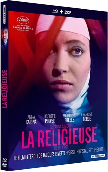 La Religieuse (1966) de Jacques Rivette - Packshot Blu-ray