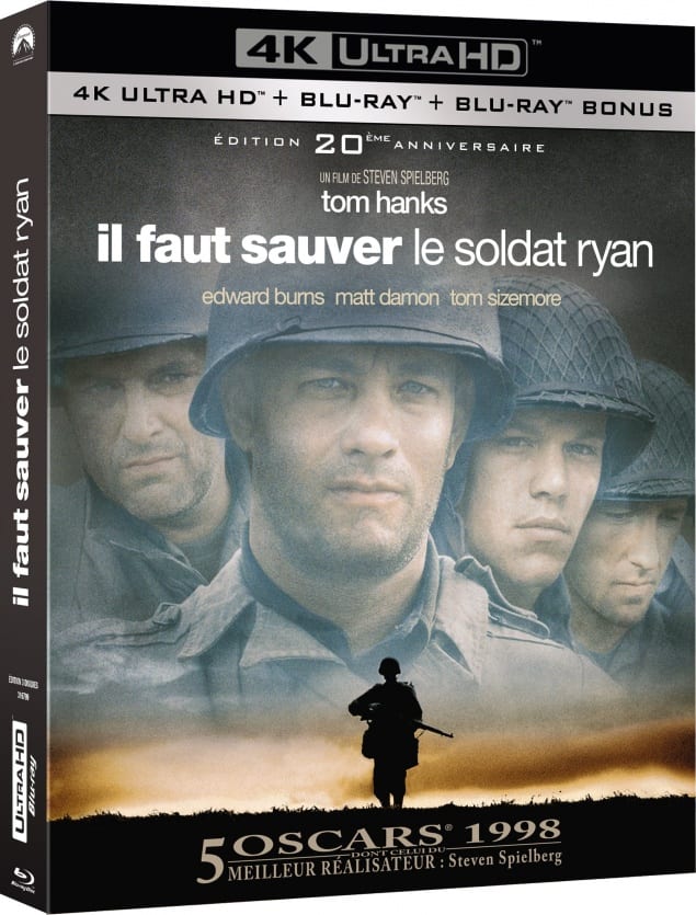 Il faut sauver le soldat Ryan (1998) Film Bluray 4K UHD DigitalCiné