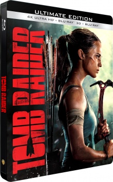 Tomb Raider (2018) de Roar Uthaug – Packshot Blu-ray 4K Ultra HD