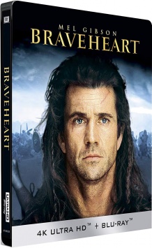 Braveheart (1995) de Mel Gibson – Packshot Blu-ray 4K Ultra HD