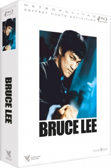 Bruce Lee – Coffret Édition Limitée : Big Boss, La Fureur de vaincre, La Fureur du Dragon, Le Jeu de la mort – Packshot Blu-ray