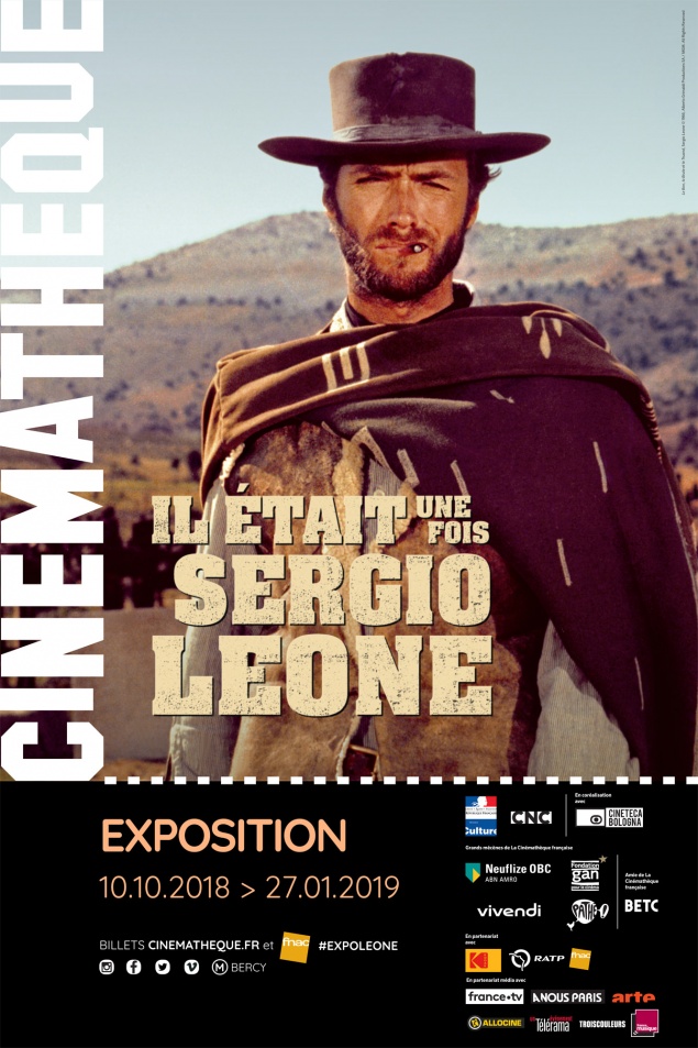 Il était une fois Sergio Leone - Affiche expo Cinémathèque