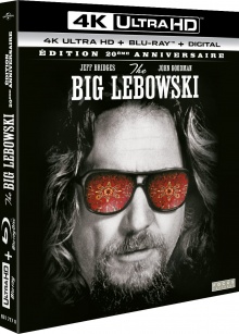The Big Lebowski (1998) de Joel Coen et Ethan Coen – Packshot Blu-ray 4K Ultra HD