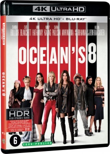 Ocean's 8 (2018) de Gary Ross – Packshot Blu-ray 4K Ultra HD