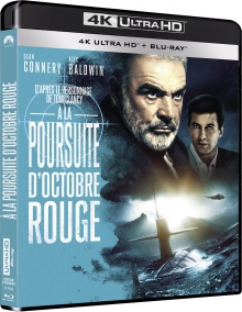 À la poursuite d’Octobre Rouge (1990) de John McTiernan - Packshot Blu-ray 4K Ultra HD