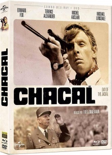 Chacal (1973) de Fred Zinnemann – Packshot Blu-ray