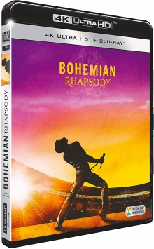 Bohemian Rhapsody (2018) de Bryan Singer - Packshot Blu-ray 4K Ultra HD