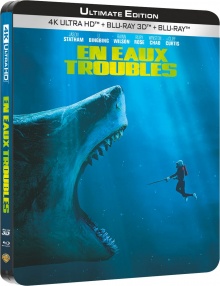 En eaux troubles (2018) de Jon Turteltaub – Packshot Blu-ray 4K Ultra HD