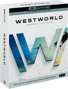 WestWorld - Saison 2 : La porte (2018) de Jonathan Nolan et Lisa Joy – Packshot Blu-ray 4K Ultra HD