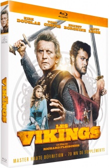 Les Vikings (1958) de Richard Fleischer - Packshot Blu-ray