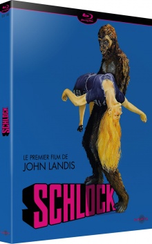 Schlock (1973) de John Landis - Packshot Blu-ray