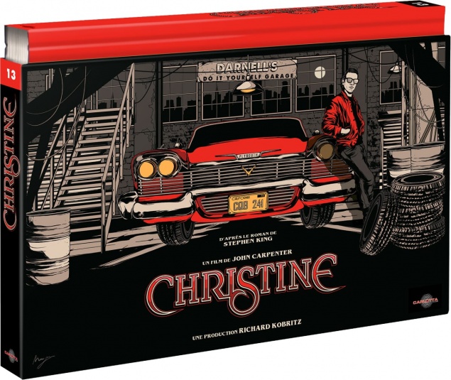 Christine (1983) de John Carpenter - Édition Coffret Ultra Collector - Packshot Blu-ray 4K Ultra HD