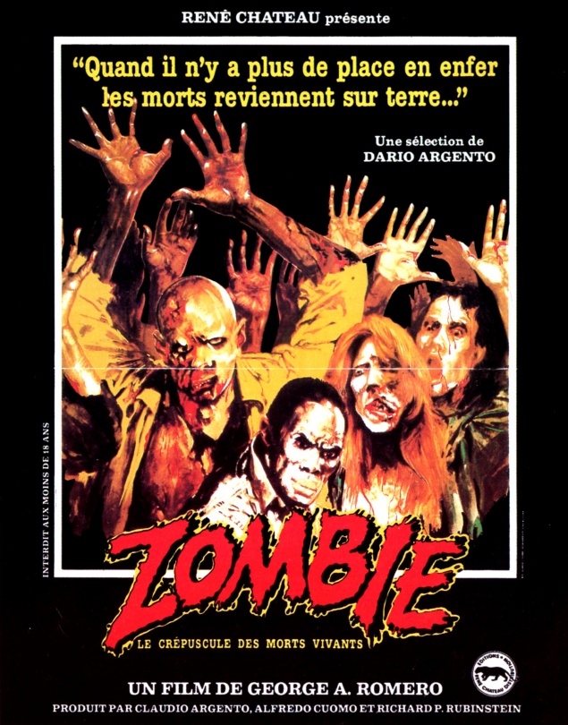 Zombie (Romero) - Affiche 1983