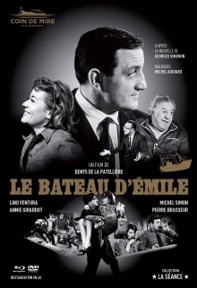 Le Bateau d'Émile - Jaquette Blu-ray